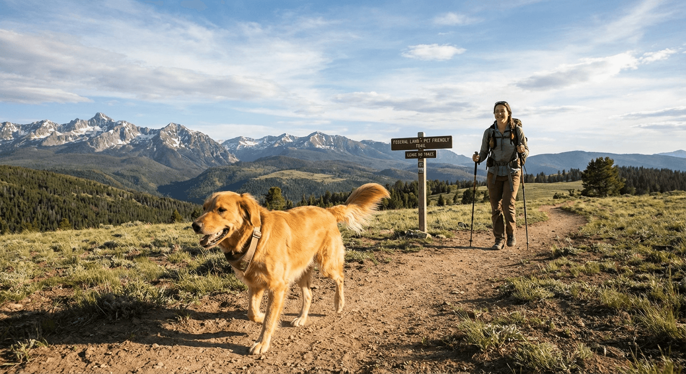 Dog Friendly Off-Leash Hiking On Federal Lands