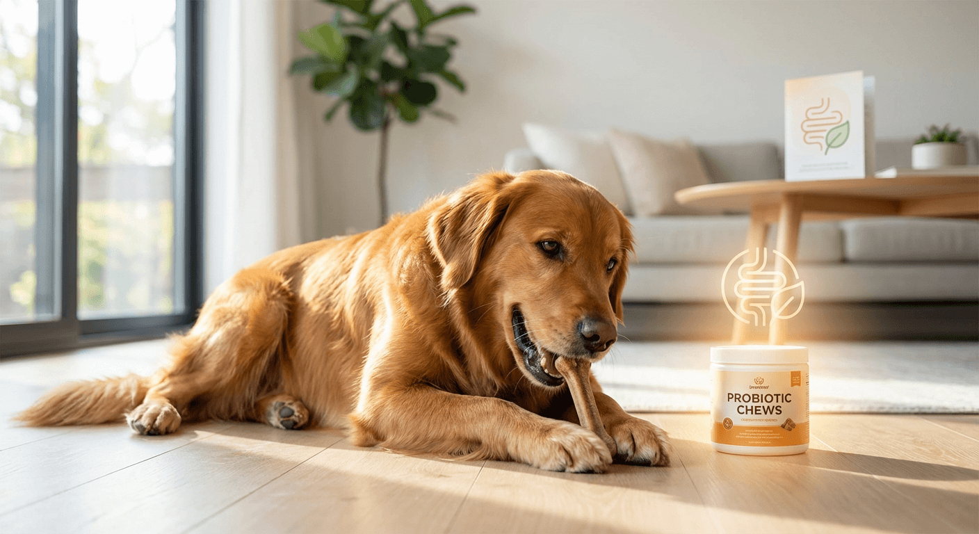Optimal Dog Gut Health with PetLabCo Probiotic Chews