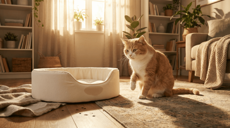 Why Your Cat Acts Homeless After Bed Wash