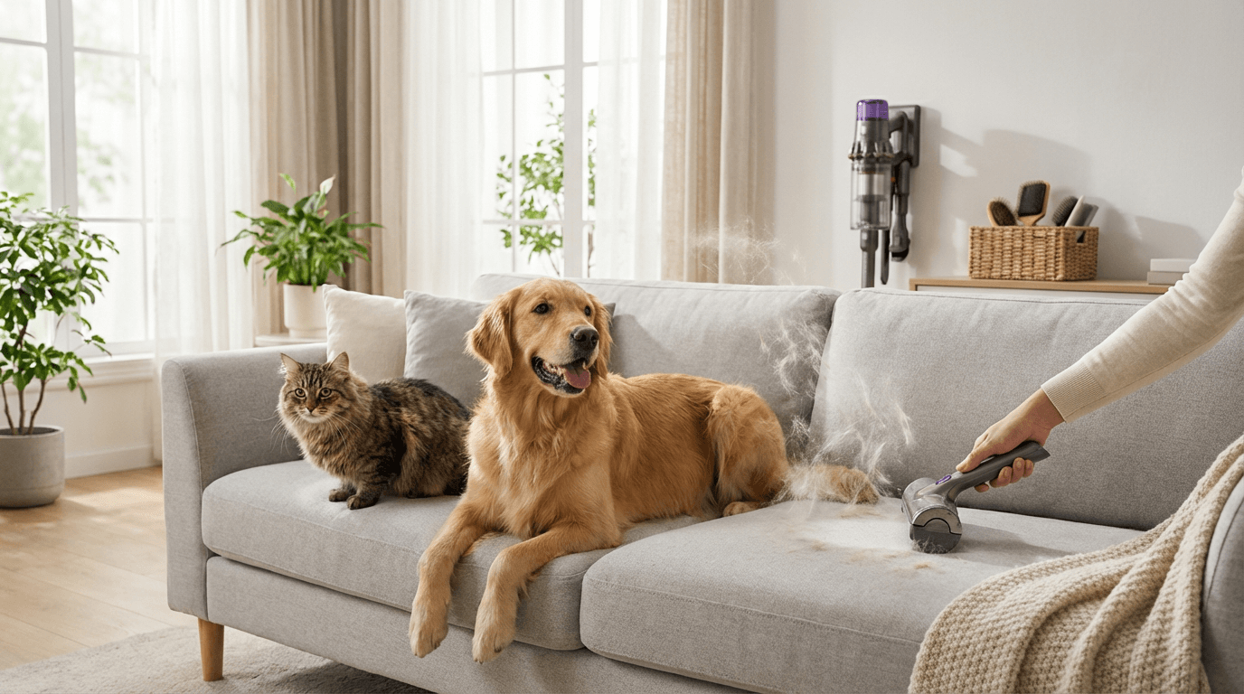 Mastering a Fur-Free Home with Top Pet Hair Removers