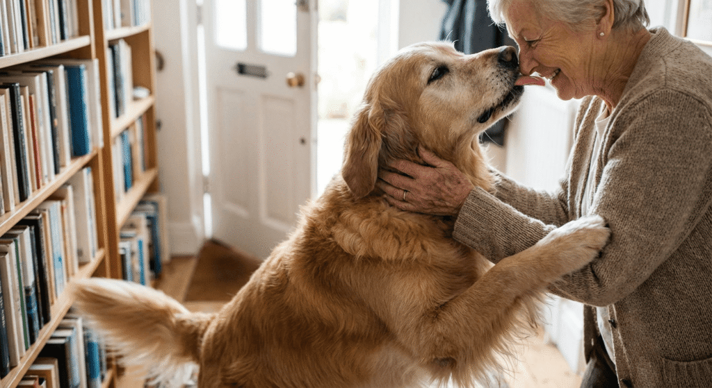 Wally's Joyful Reunion with Grandma Reveals Pet Bond
