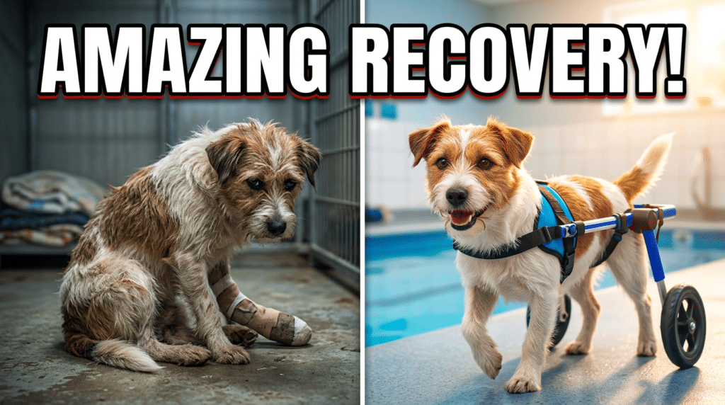 Hunny's Journey How Rescue Dogs Regain Mobility