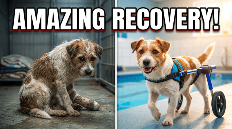 Hunny's Journey How Rescue Dogs Regain Mobility