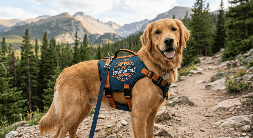 Custom Dog Harness with Logo