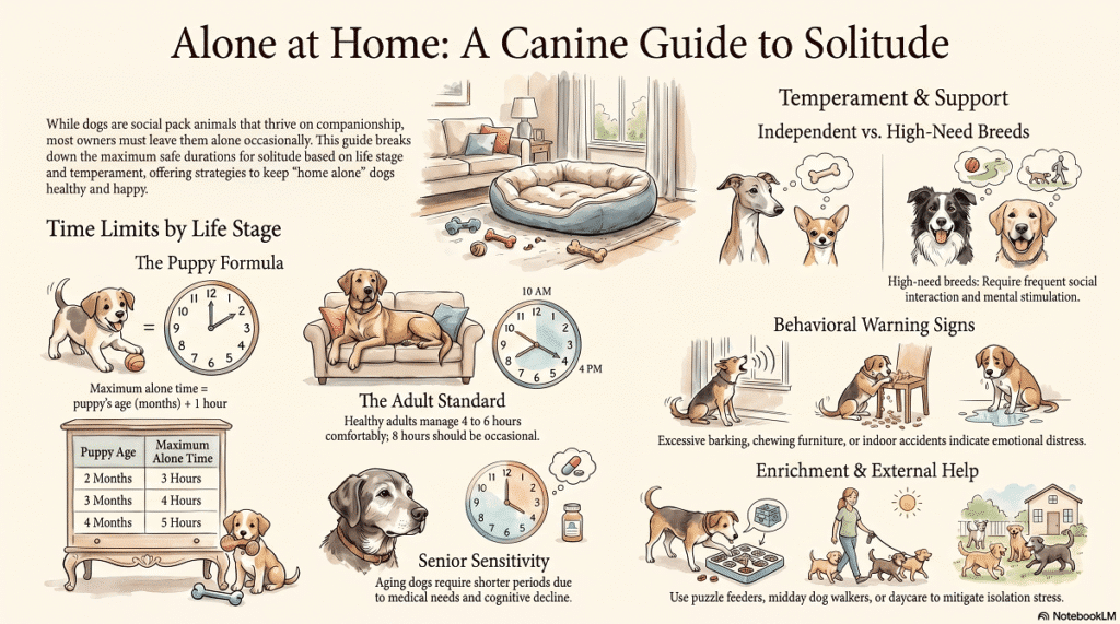 How Long Can You Leave a Dog Alone? Essential Guide