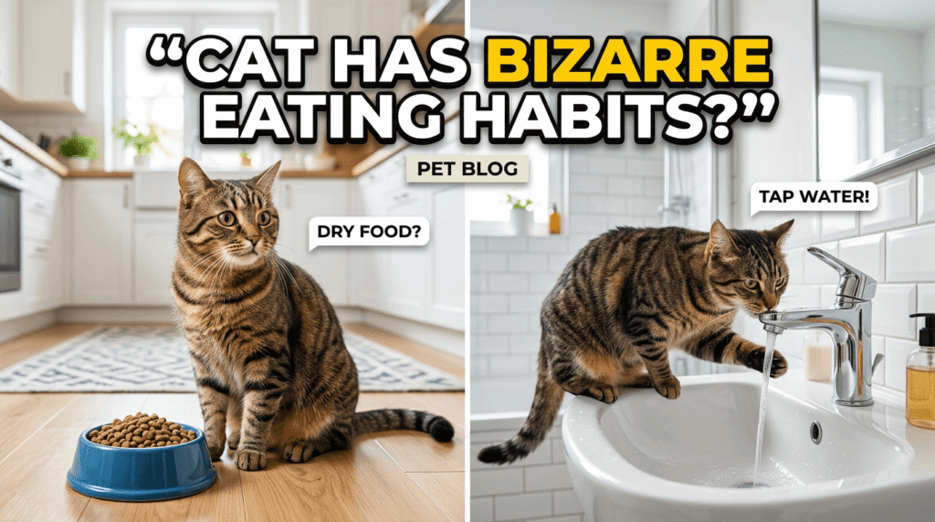 Why Cat Has Bizarre Eating Habits