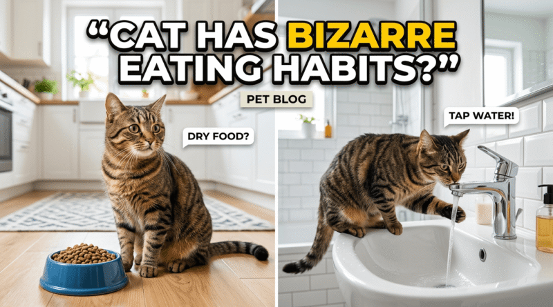 Why Cat Has Bizarre Eating Habits