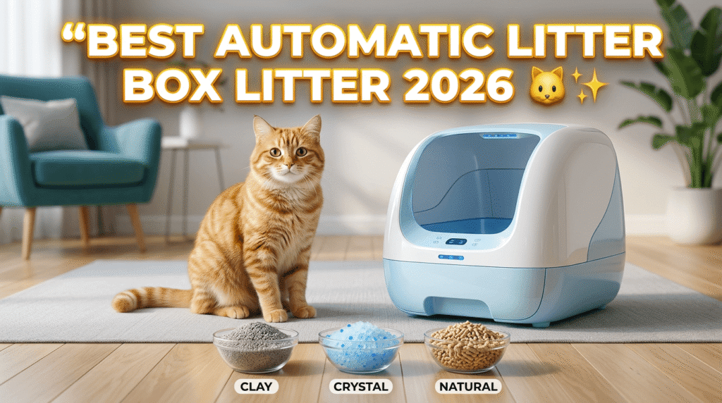 Best Litter for Automatic Litter Box for Odor Control & Easy Cleaning