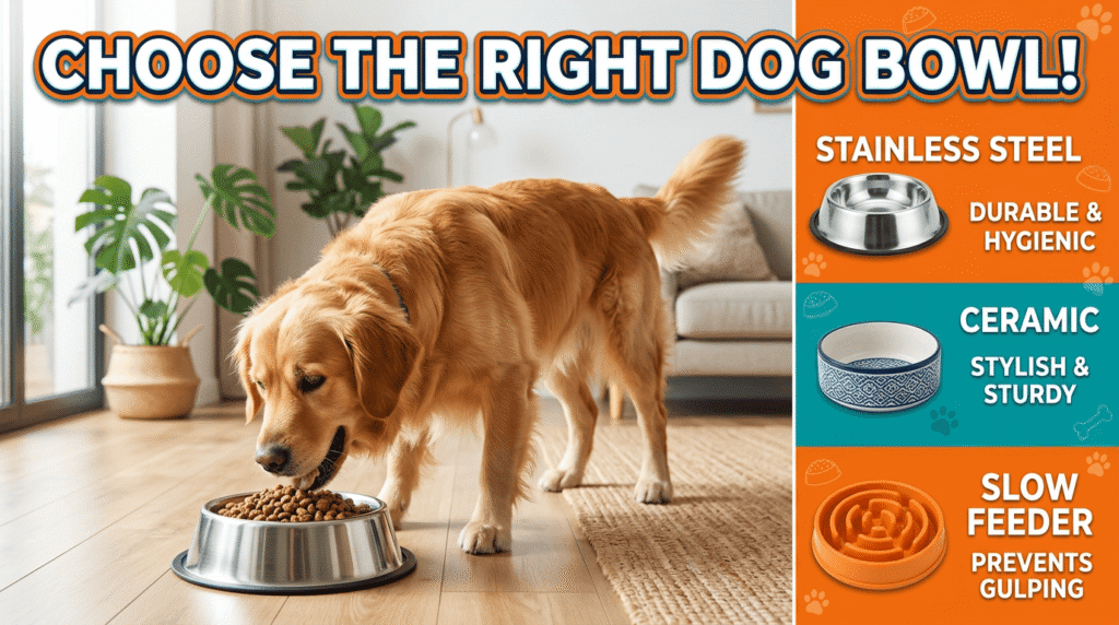 How to Choose the Right Dog Bowl