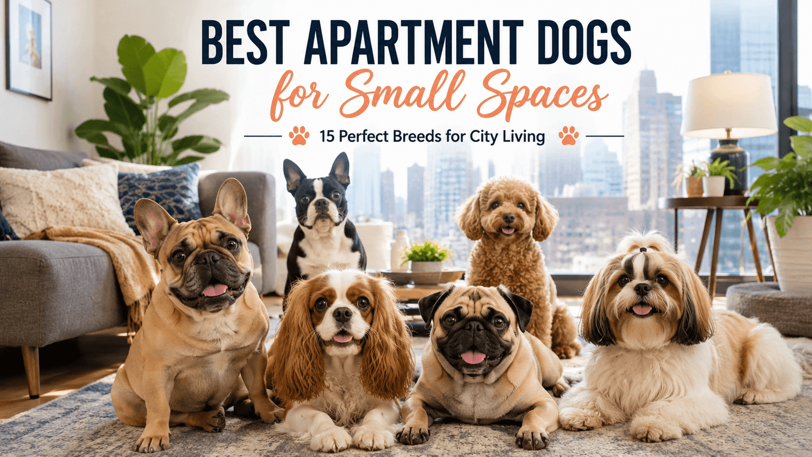 15 Irresistible Best Apartment Dogs for Small Spaces That Will Steal Your Heart