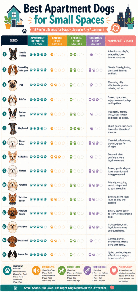 How to Choose the Right Apartment Dog for Your Lifestyle