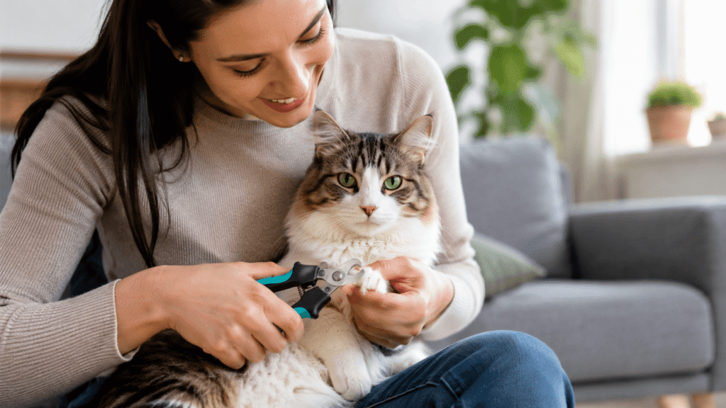 Trimming Cat Nails