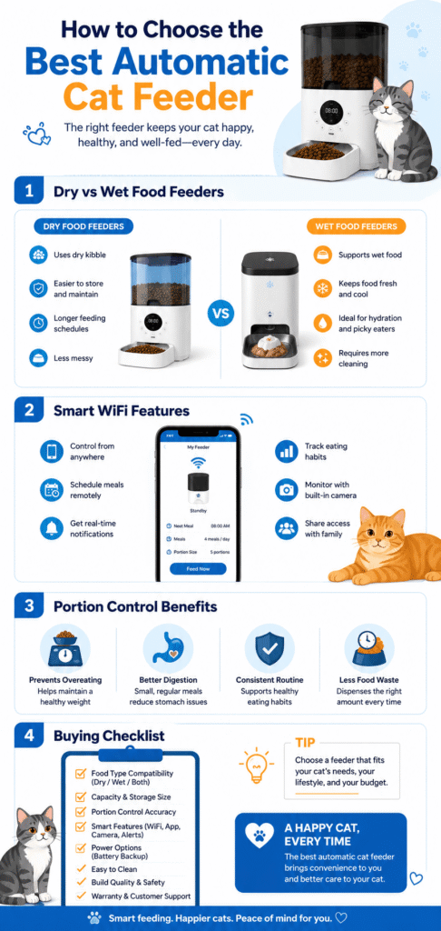 WiFi Automatic Cat Feeder