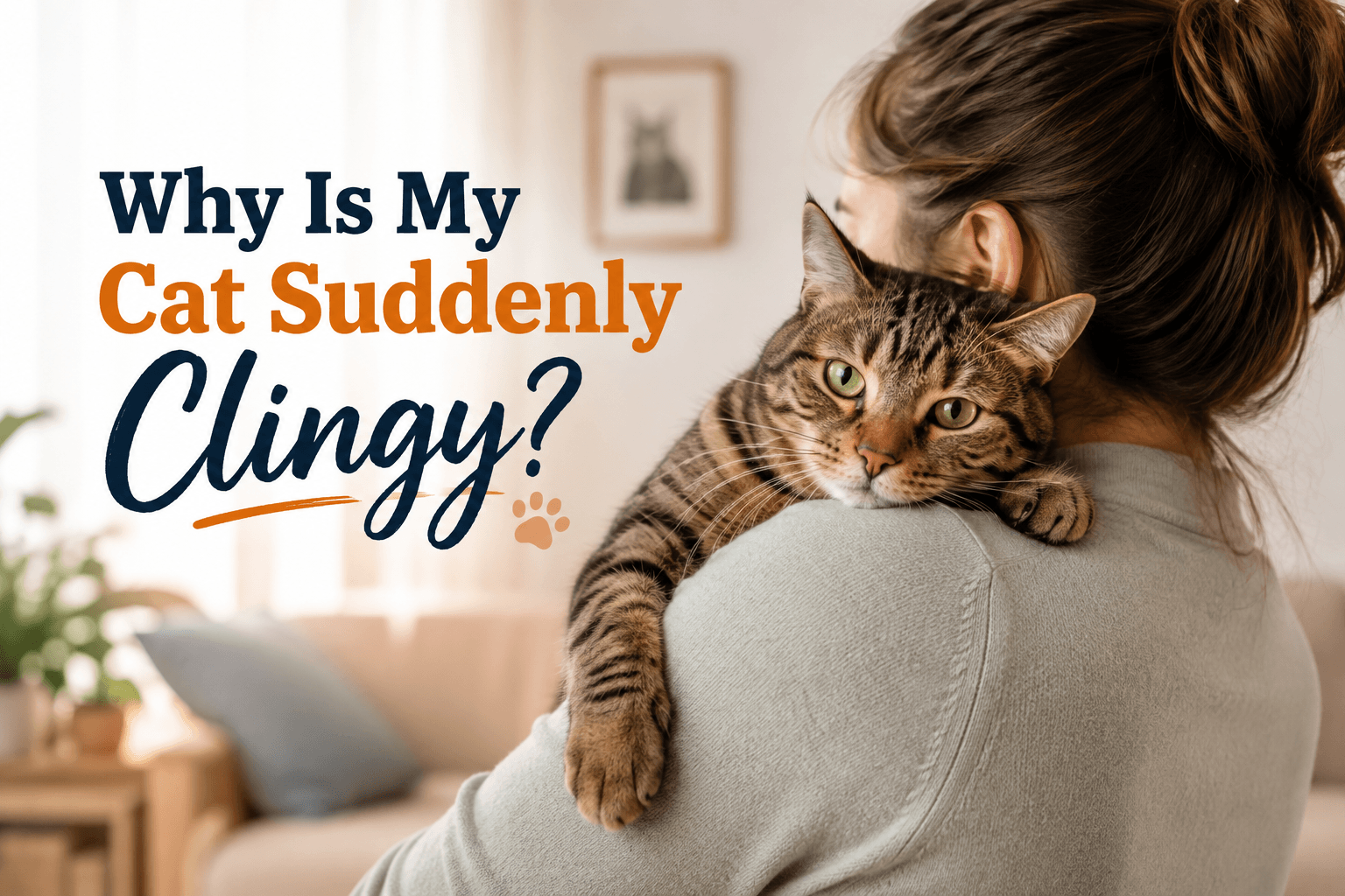 Why Is My Cat Suddenly Clingy? 7 Real Reasons Behind the Change
