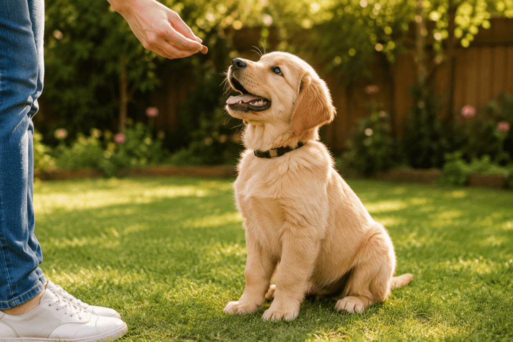 Teach a Dog to Sit